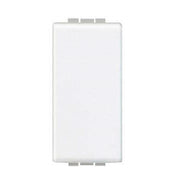 Trade Shop - Pulsanti Modulo Tasto Copriforo 2 Pezzi Pulsante Lk40056 Bianco 4,5hx2.3lx1.4scm -