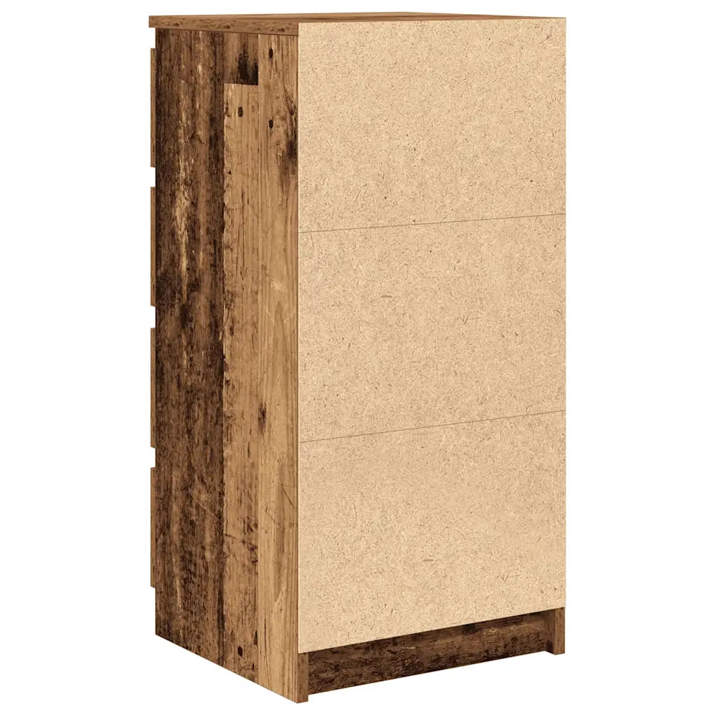 Credenza Legno Antico 37,5x35x76 cm in Legno Multistrato