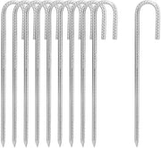 Anker per giardino da 10 pezzi - Haken per siepi - Verniciato - Leggero - Sostenibile - 30 cm x 8 mm