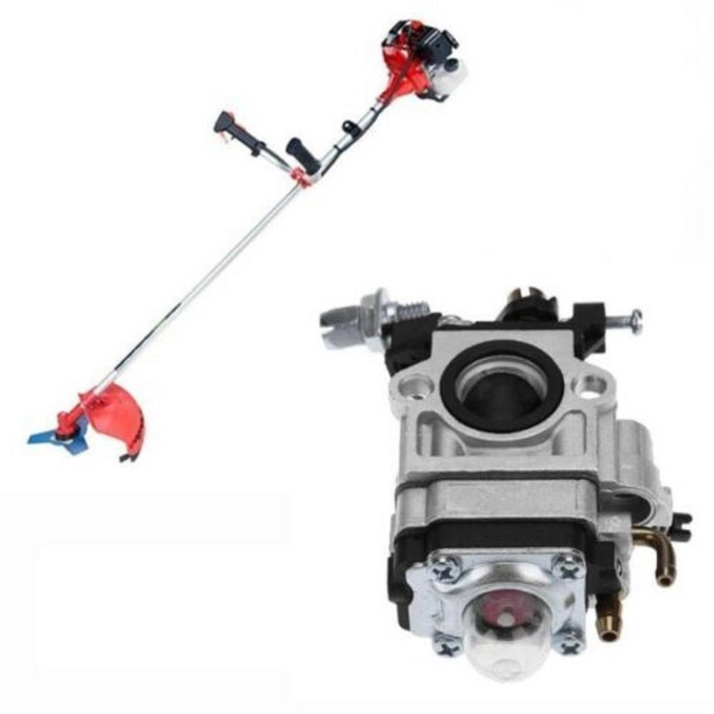 Trade Shop - Carburatore Per Decespugliatore 43cc 49cc 52cc 2 Tempi Foro 15mm Cg430 -