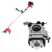 Trade Shop - Carburatore Per Decespugliatore 43cc 49cc 52cc 2 Tempi Foro 15mm Cg430 -