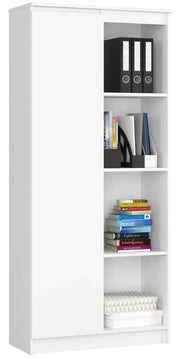 Armadio da ufficio AKORD R80 Bianca 80 cm 1 anta 80x35x180 cm