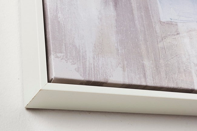 Dipinto Olio con Cornice Crown P2379-1 82.5x82.5 cm in Stampa su Tela