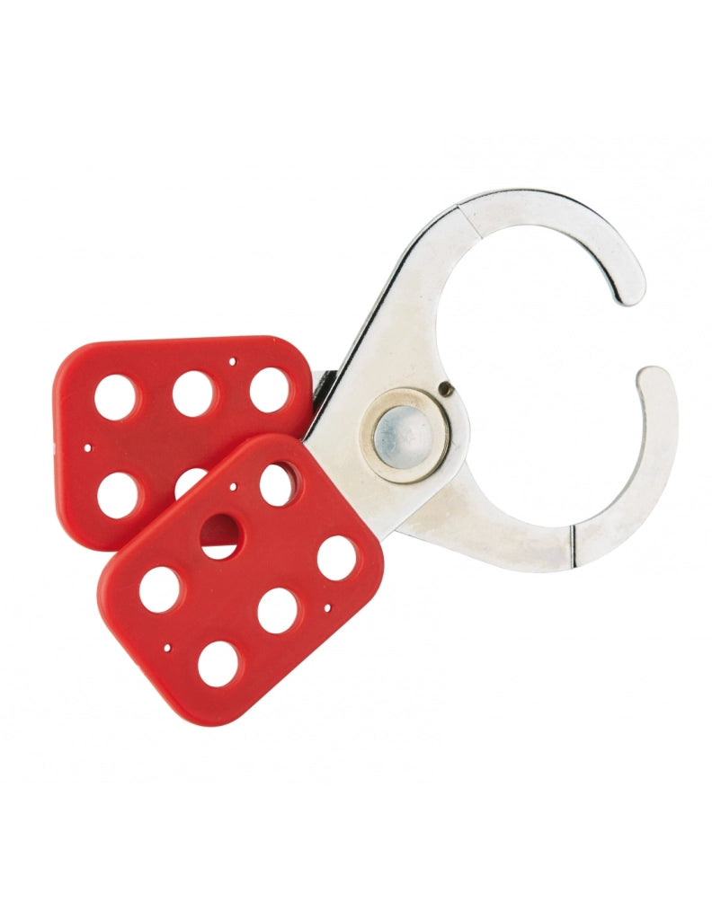 Ganascia isolata in acciaio inox, apertura interna 39 mm, per 6 lucchetti – THIRARD