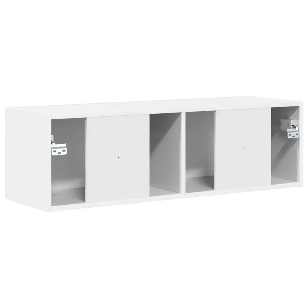 Mobile TV da parete-Mobile TV a Muro-Credenza TV Bianco Lucido 60 x 31 x 29.5 cm 182090