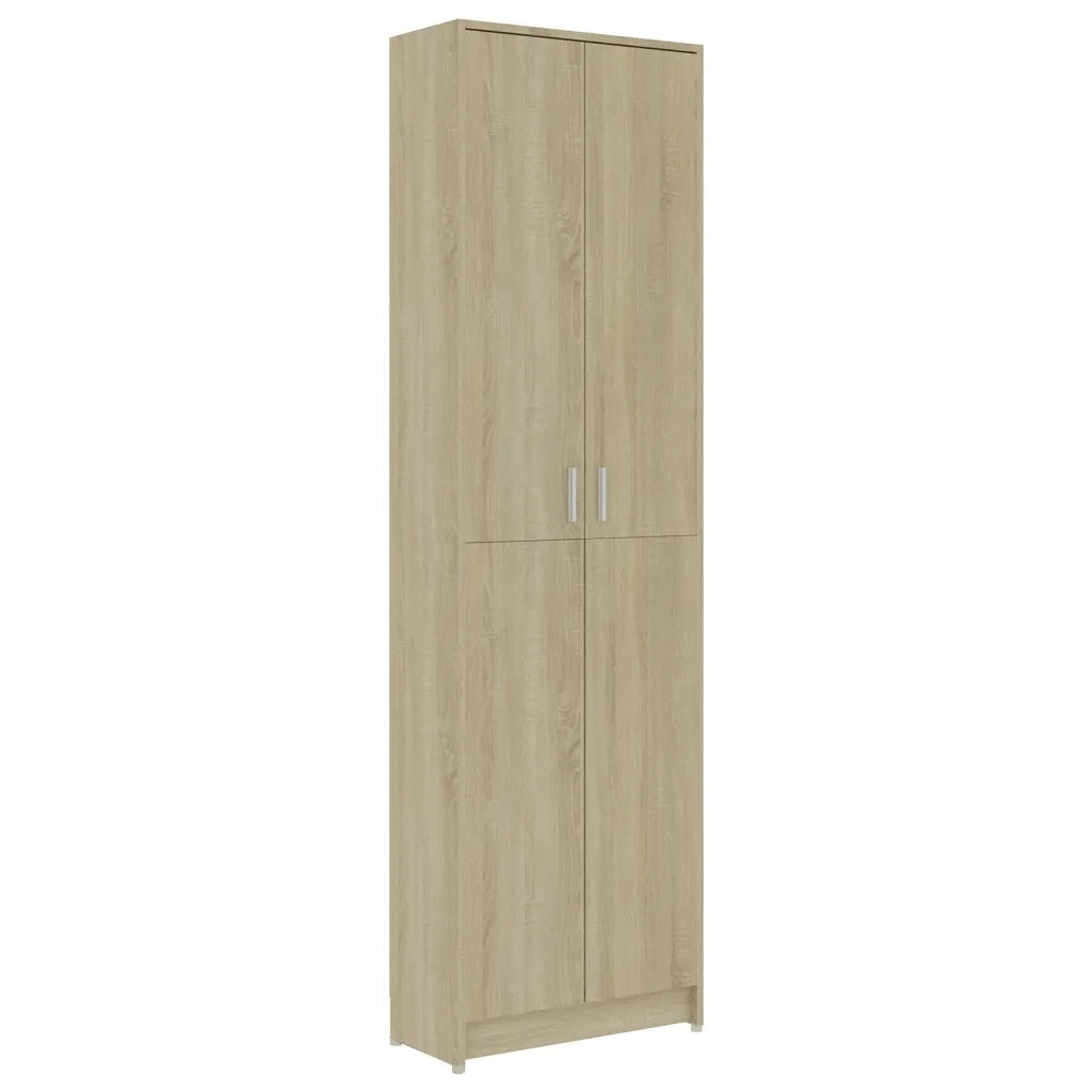 Armadio Corridoio Rovere Sonoma 55x25x189 cm Legno Multistrato 802852