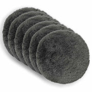 Federa 6 pcs HEERLEN Grigio Chiaro Ø 60 cm Fleece PV 923074