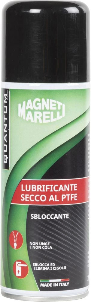 Quantum Energy- Lubrificante Secco PTFE Spray 200 ml Antiattrito Professionale