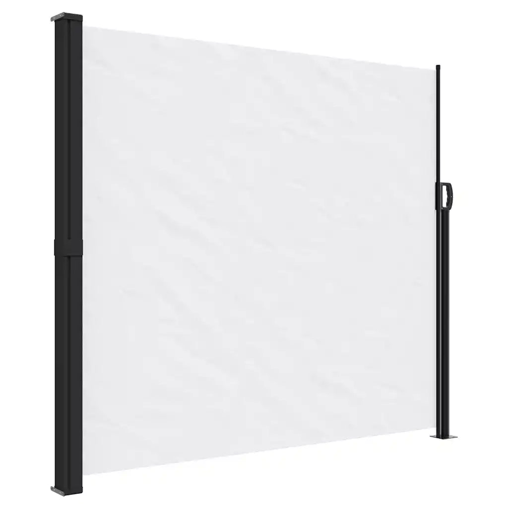 Tenda da Sole Laterale Retrattile Bianco 180x500 cm 4004451