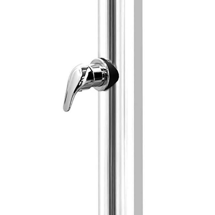 Doccia da Giardino Miscelatore ATI Docce Stilo-M Inox Anodizzato