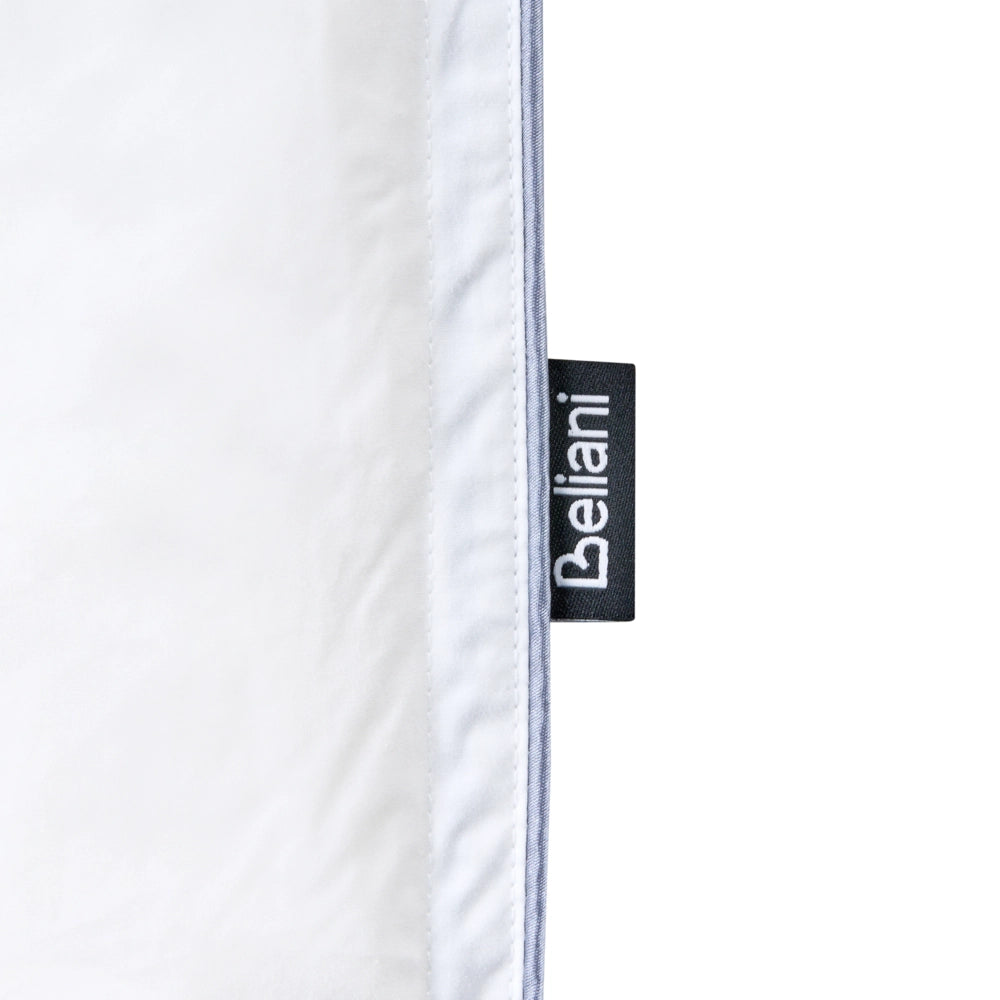 Piumino leggero e caldo in piuma d'oca di lusso 200 x 200 cm Bianco morbido elegante