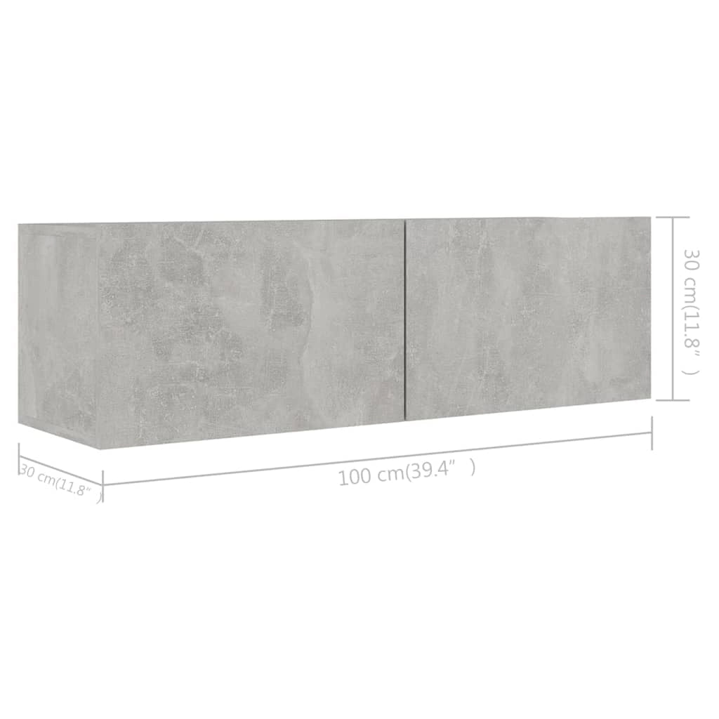 Set di mobili da 7 pezzi tra cui armadio credenza mobile TV televisore per soggiorno camera da letto salotto legno ingegnerizzato grigio 02_0025164