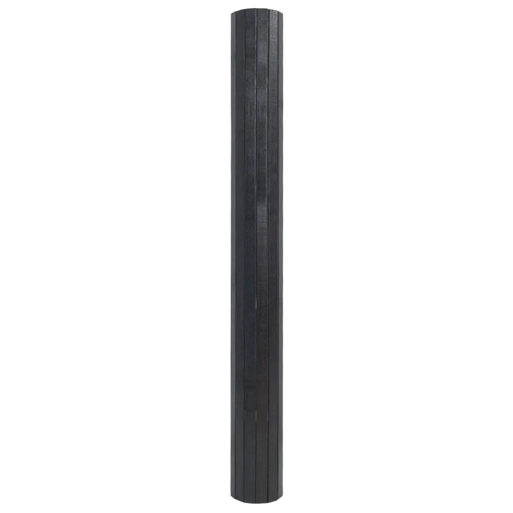 Tappeto Rettangolare Grigio 100x500 cm in BambÃ¹