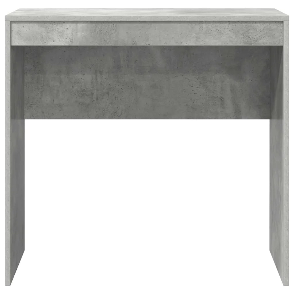 Scrivania | Tavolo da Ufficio Grigio cemento 80 x 40 x 76 cm