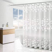 Douchegordino 180x180cm - Douchegordino Sneldrogente con Haken - Impermeabile e Antimuffa Douchegordino - con 12 Anelli per Douchegordino - per Doccia e Bagno