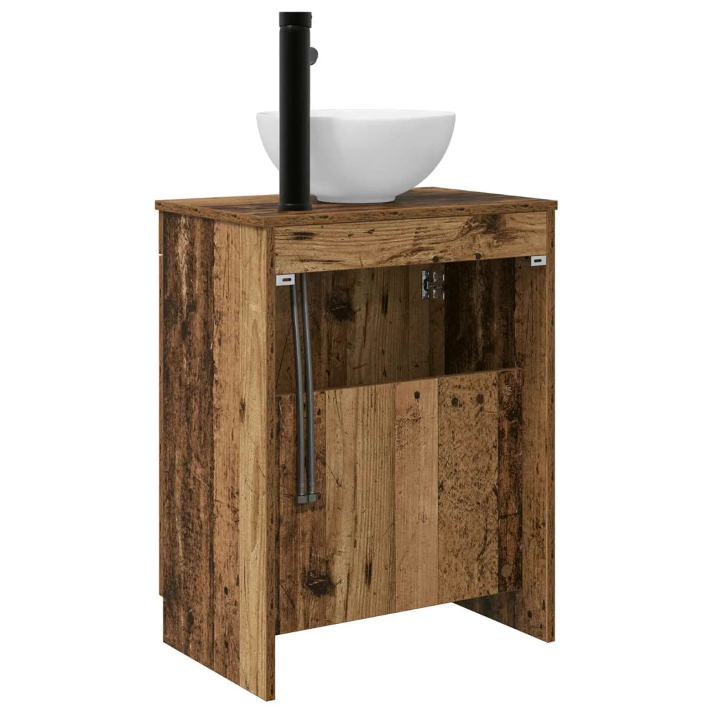 Mobile da bagno con lavabo Legno antico 54 x 35 x 83 cm 890120