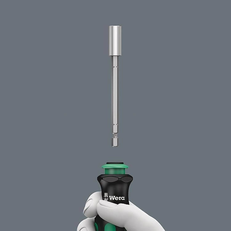 Wera 05073240001 Kraftform Kompakt 28 Set di cacciavite con impugnatura ergonomica e magazzino integrato per 6 punte colore Nero