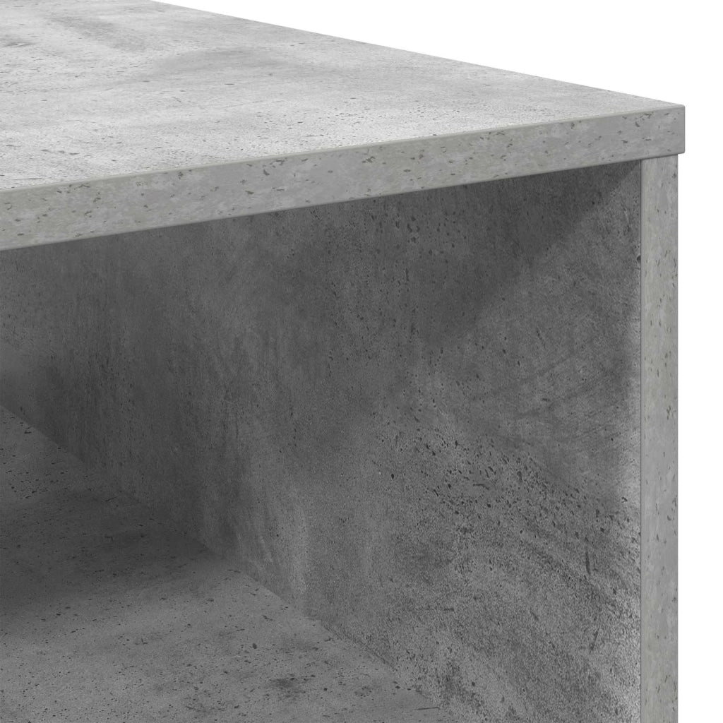 Tavolino da salotto con cassetto Grigio cemento 95 x 55 x 31 cm 8000183