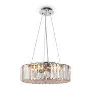 Maytoni Lampadario Contemporaneo Recinto 6 luci E27 cromo metallo cristallo