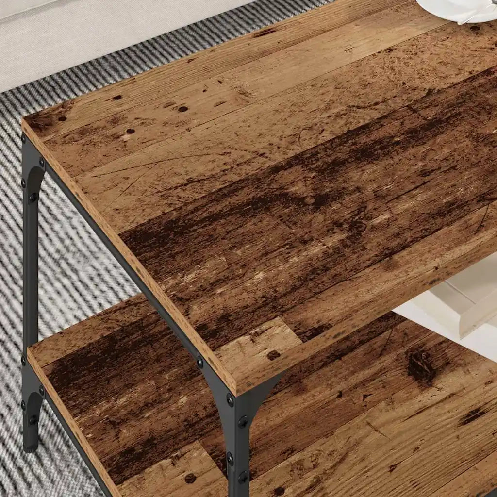 Tavolino da salotto Legno vecchio 80 x 50 x 40 cm