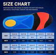 Inlegzoli ortopedici per plantare fasciite e piede piatto - uomo/donna - misure EU 41-42 - colore blu