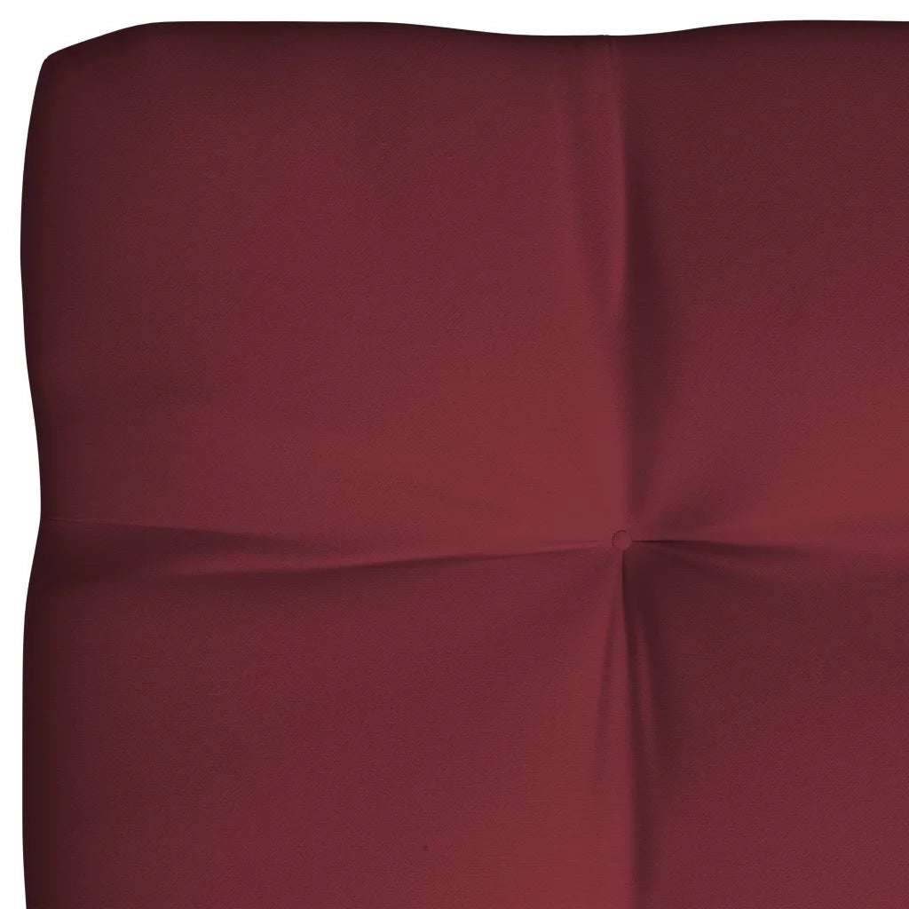 Cuscini per Divano Pallet 7 pz Rosso Vino