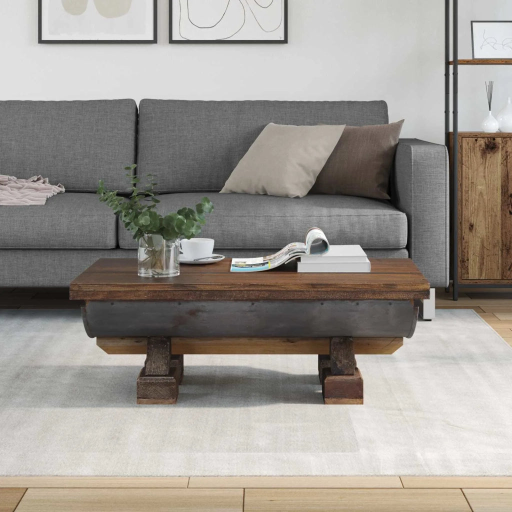 Tavolino da salotto Naturale 90 x 50 x 35 cm legno 42007499