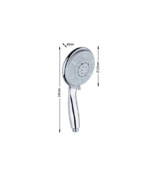 Doccetta Doccia Anticalcare Universale CD-088 5 Funzioni