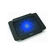 Trade Shop - Base Appoggio Per Laptop Notebook Pc Portatile Con Ventola Raffreddamento Luce -