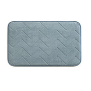 GEDY MOUSSE TAPPETO 50X80 CM AZZURRO POLVERE- GEDY- 1,0 pz