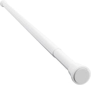 Regolatore di tenda doccia estensibile 180-300 cm - Asta di tenda telescopica in bianco