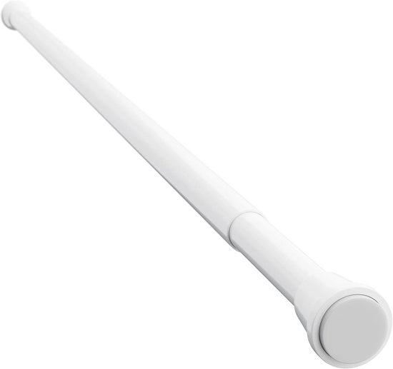 Regolatore di tenda doccia estensibile 180-300 cm - Asta di tenda telescopica in bianco