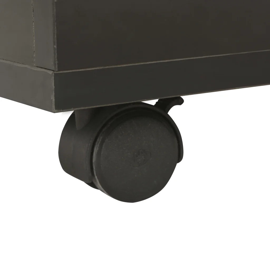 Tavolino da CaffÃ¨ Nero Lucido 60x60x35 cm in Truciolato cod mxl 22602