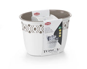 Tosca colaposate stefanplast colore bianco   tortora chiaro plus