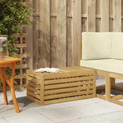 Panca da esterno Bianco 79 x 43 x 37 cm 901685