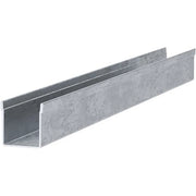GUIDA X TAPPARELLE - ZINCATA S.MM 0,8 MM 19X27 H.CM 270- 12 pezzi