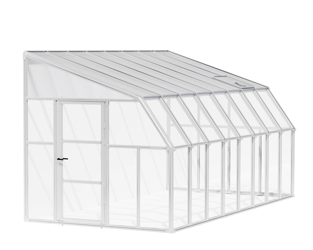 Veranda in Policarbonato Sun Room 2.7X5 m Bianco