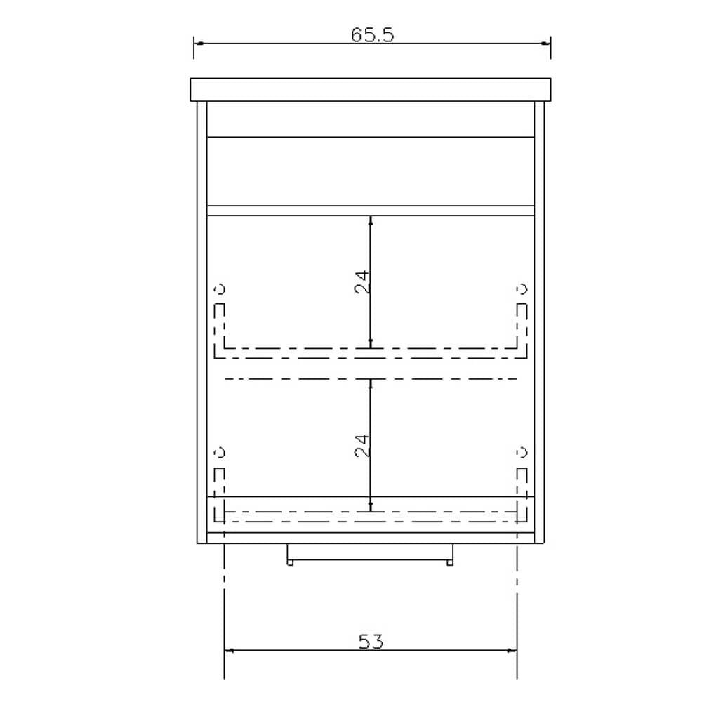 Mobile Lavatoio Sospeso 65,5x50,5x56 cm 1 Cassetto Montegrappa Novella Dipiù Antracite