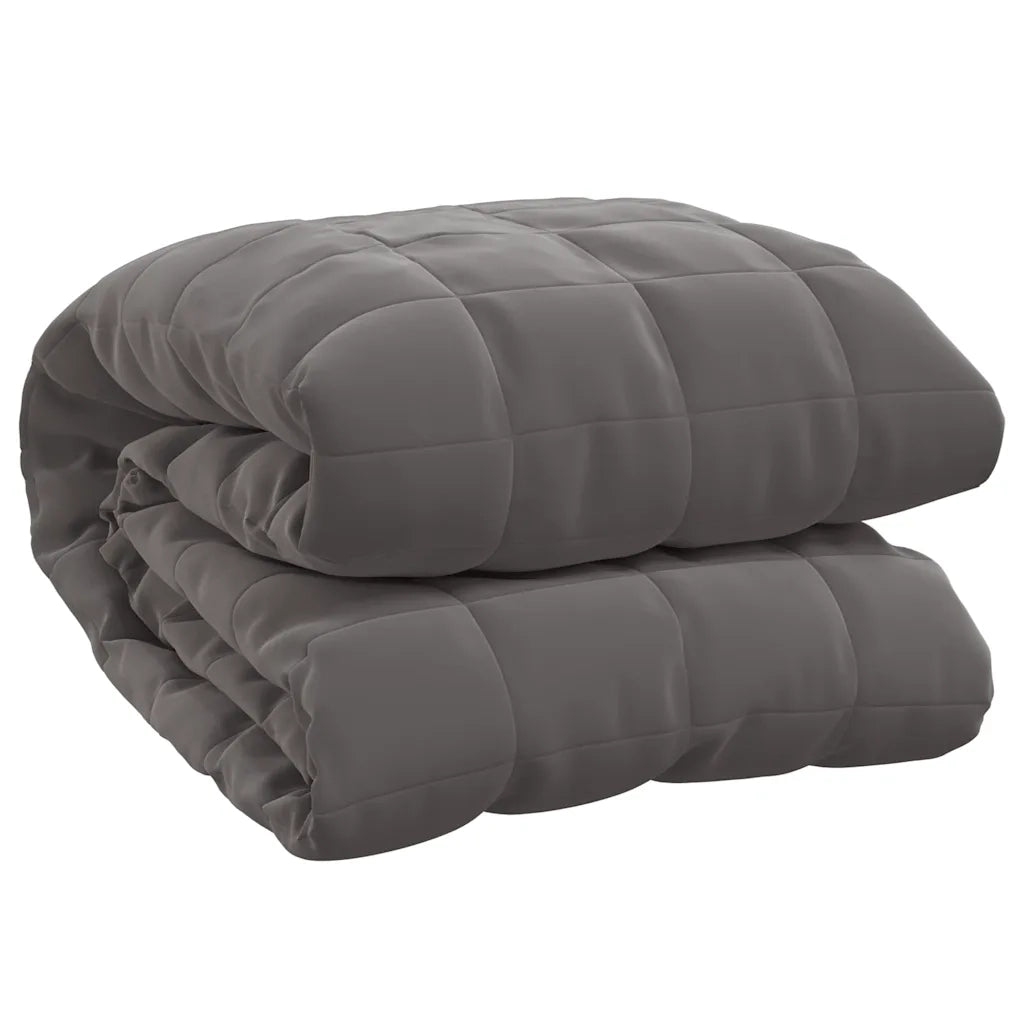 Coperta Ponderata Grigia 220x240 cm 11 kg Tessuto 3154844