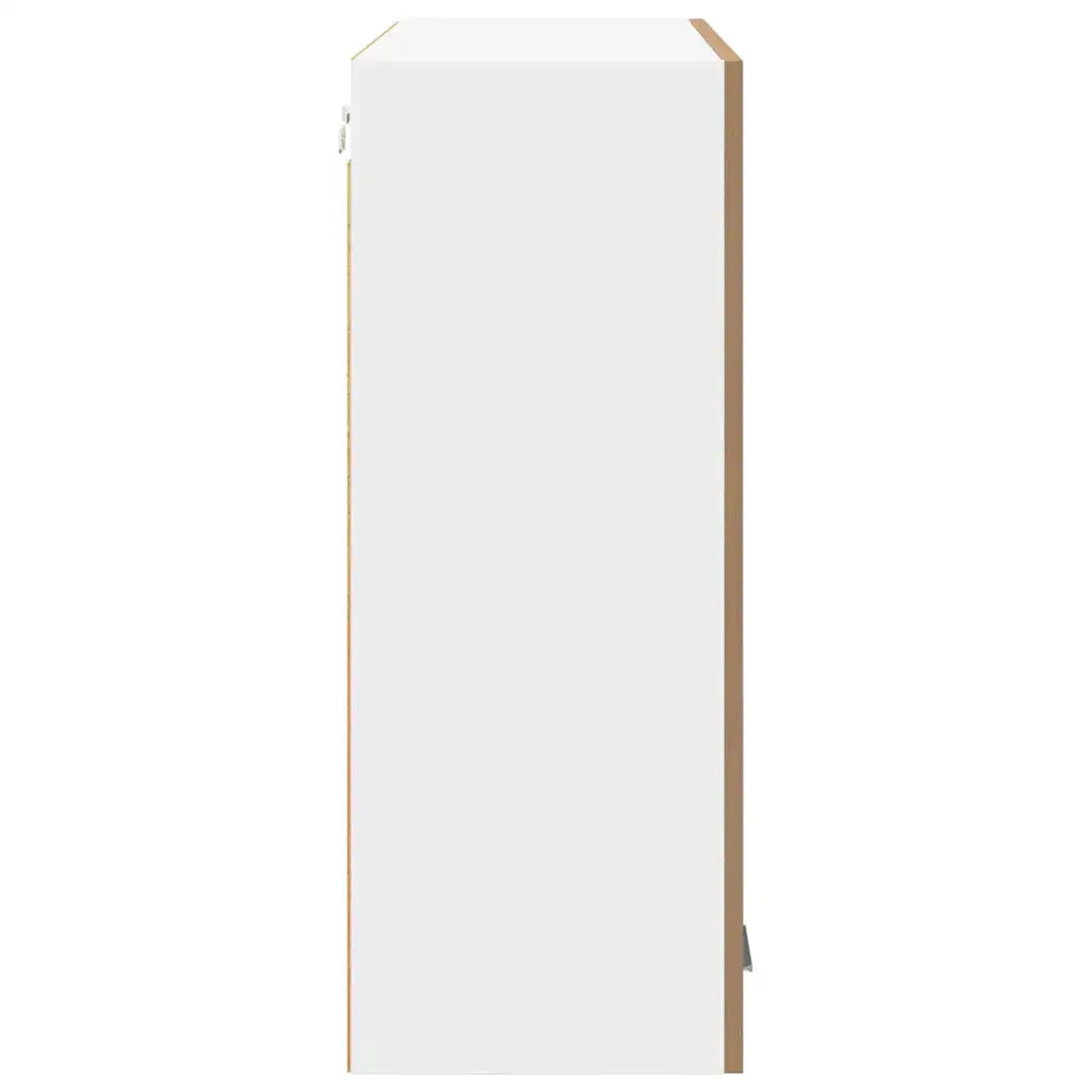 Armadio pensile con porta Rovere artigianale 80 x 31 x 80 cm