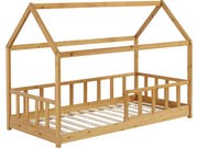 Letto a castello in legno "Léa" - 90 x 190cm - Marrone