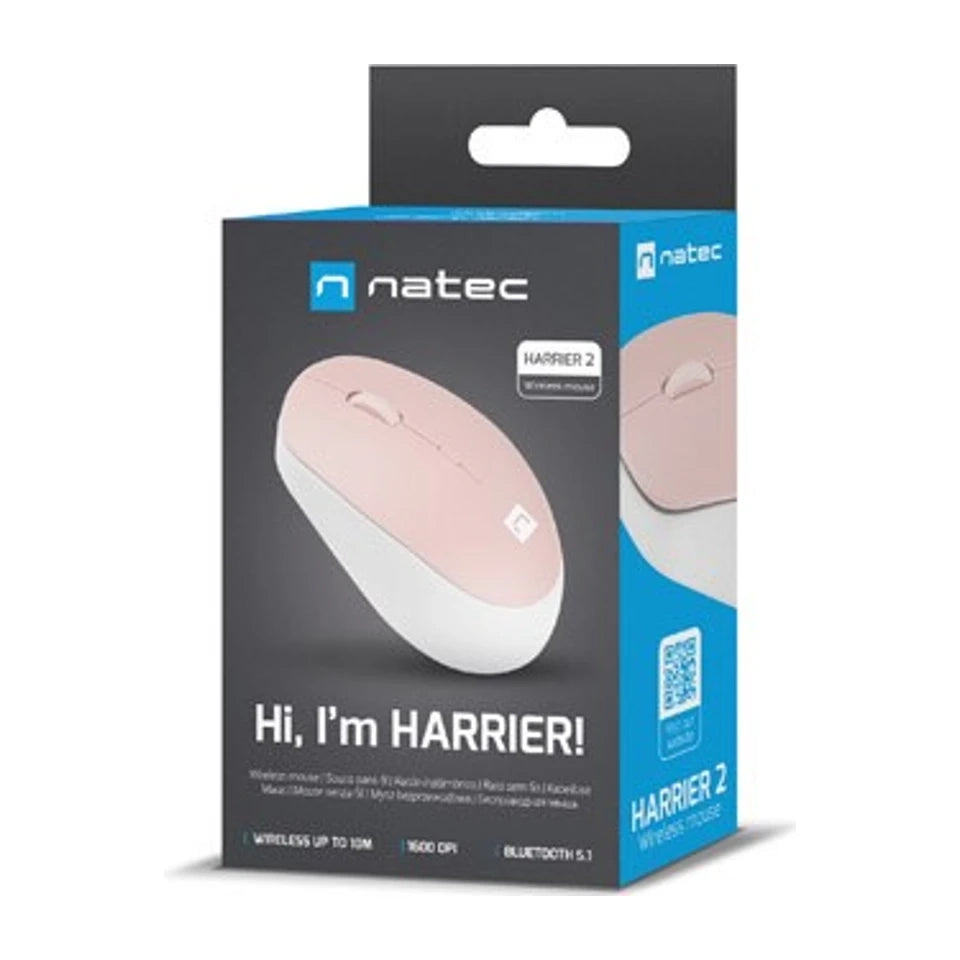 NATEC MOUSE WIRELESS HARRIER 2 1600DPI BT 5.1