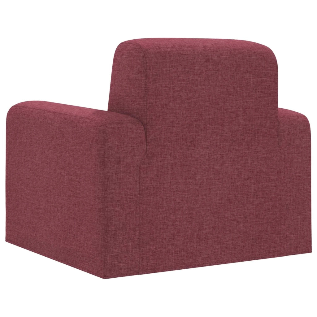 Poltrona Rosso Vino Tessuto 42042419