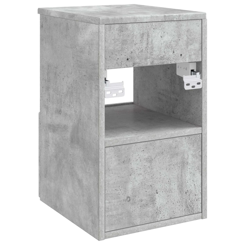 Mobile da Bagno Grigio Cemento 30 x 41 x 50 cm 890495