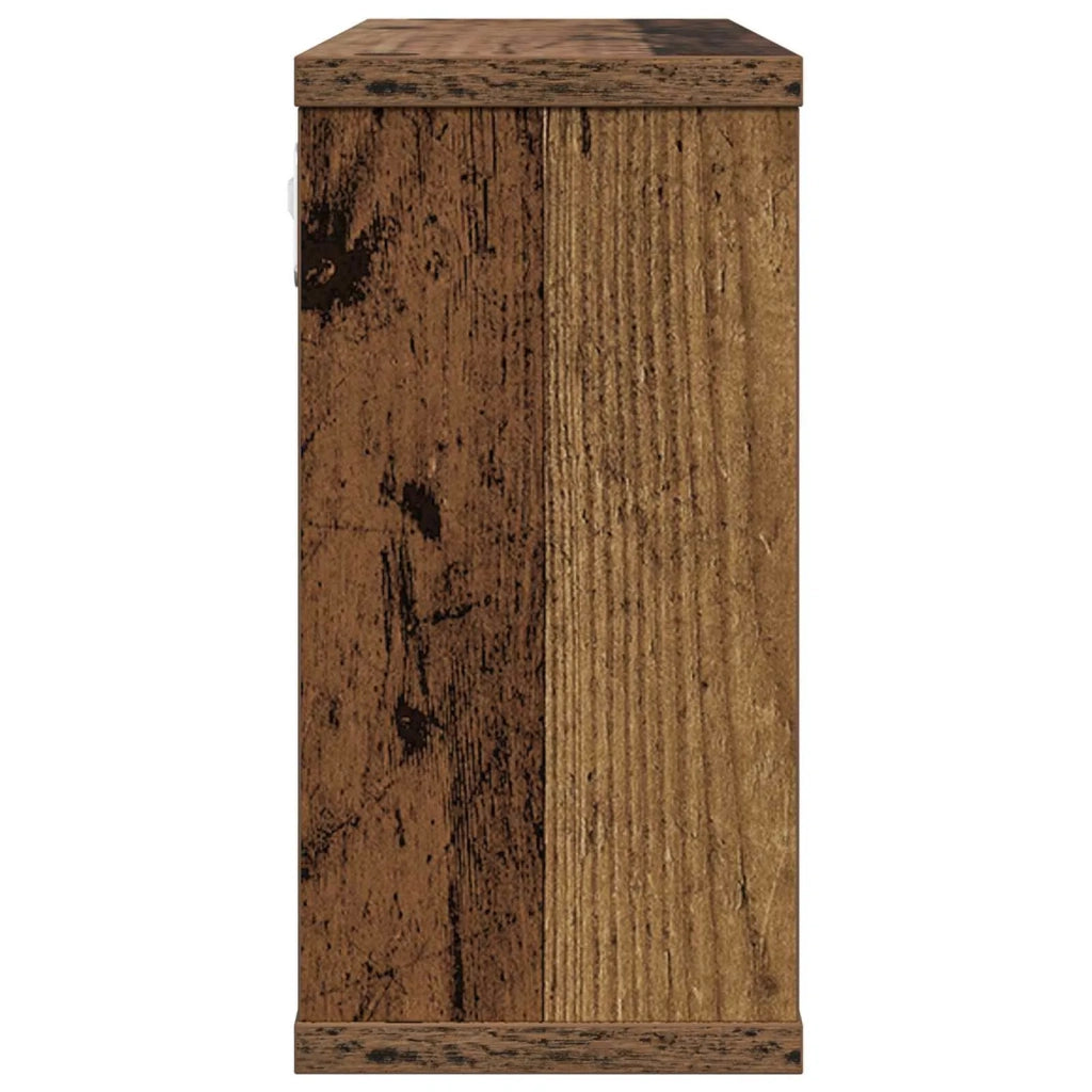 Scaffali flottanti Legno antico 80 x 15 x 30 cm 8012328
