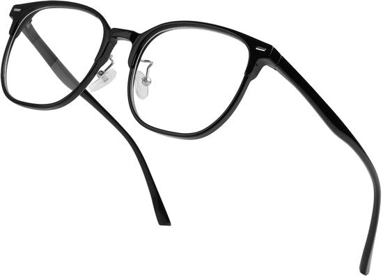Filtro antiriflesso blu per occhiali da computer - Riduce la fatica oculare - Protezione contro i raggi UV - Visibilità chiara - 99% protezione UV