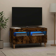 Mobile TV LED Rovere Fumo Legno ingegnerizzato 896340