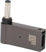 Adattatore USB C a DC 100 W 90 gradi inclinato femminile a DC 4 mm x 135 mm maschio con attivatore di emulazione PD.