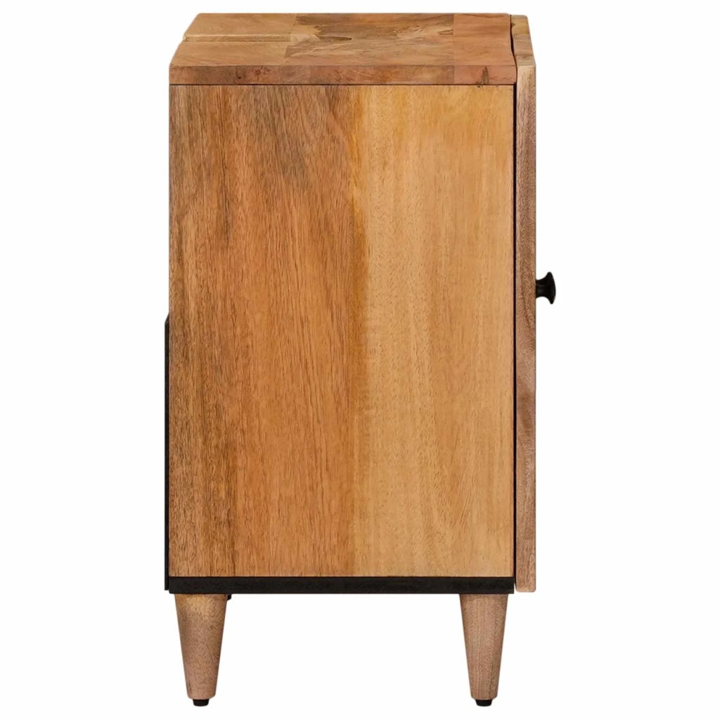 Armadio per Lavabo da Bagno con porta Naturale 62 x 33 x 58 cm