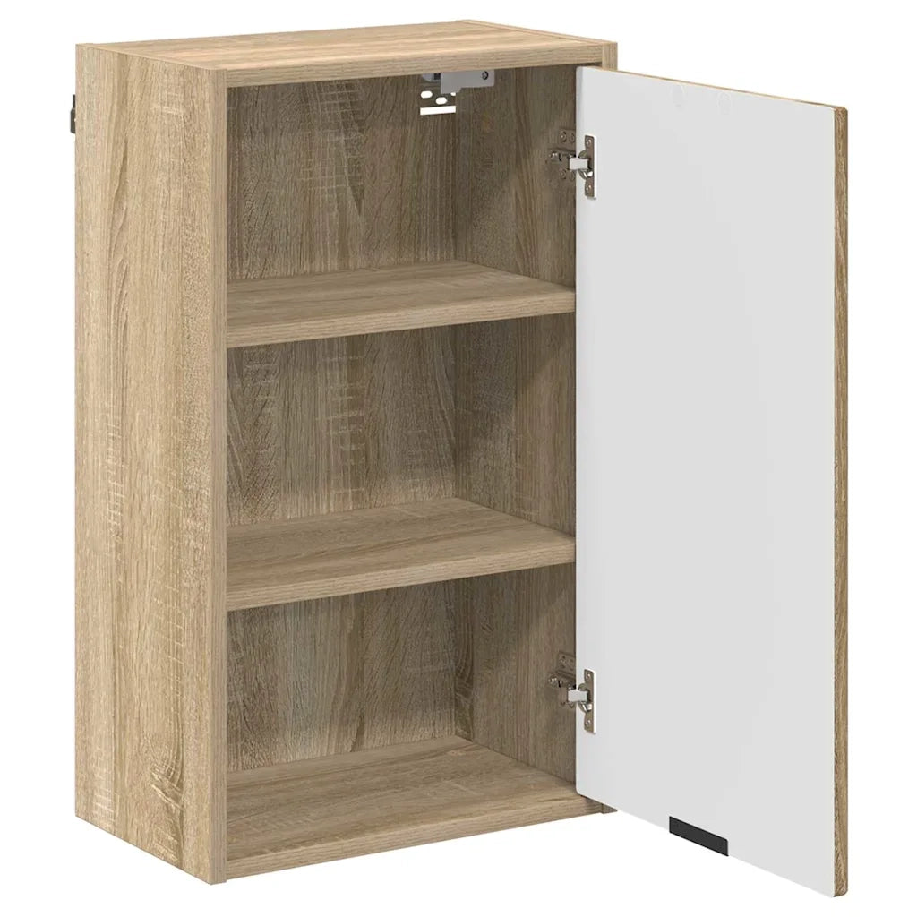 Set di mobili per il bagno con cassetto 3 pcs rovere sonoma